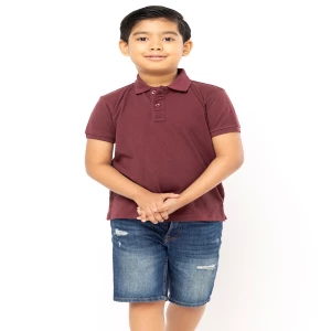 Mulberry Mixed Cotton Polo Shirt